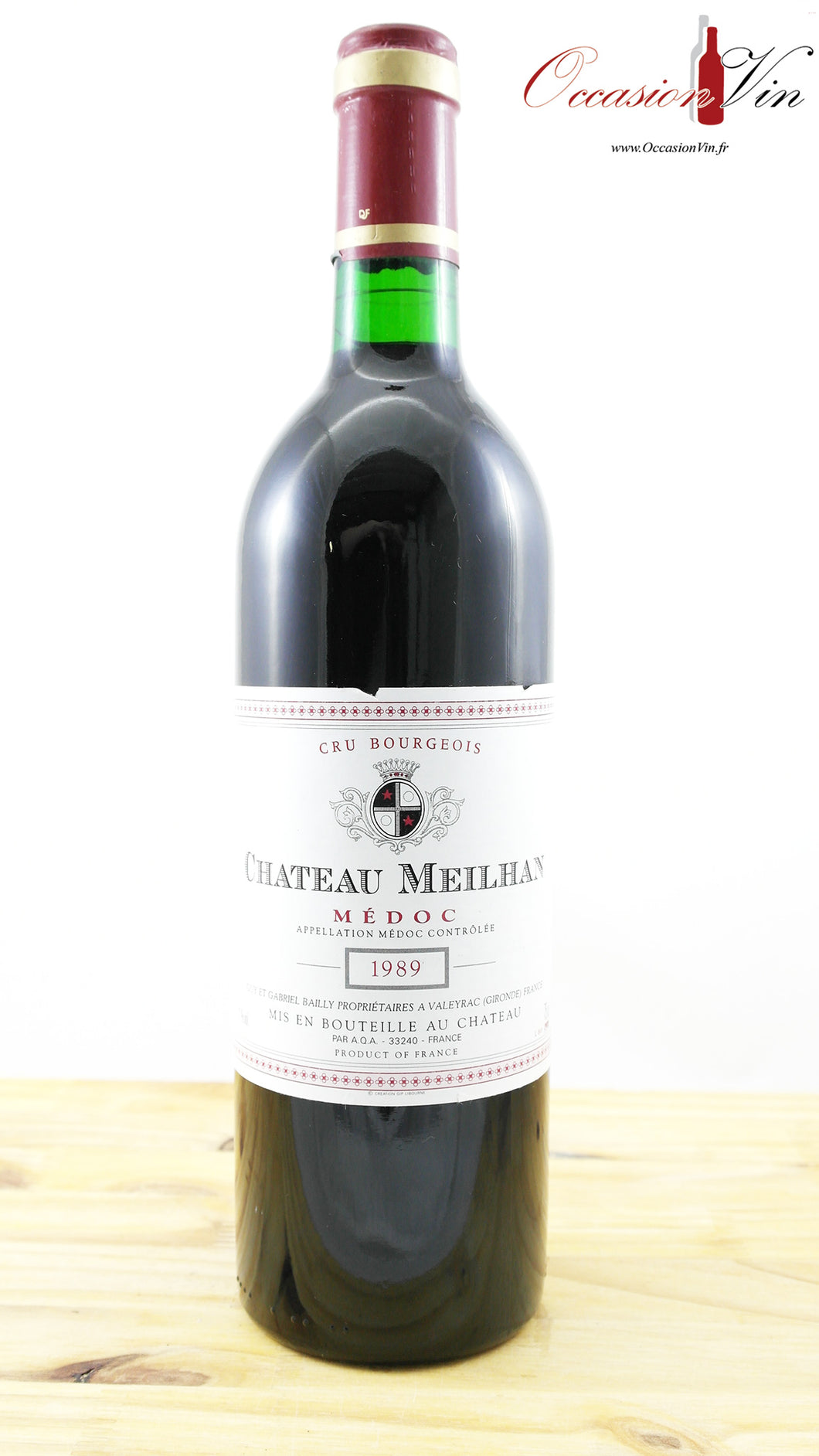 Château Meilhan HE Vin 1989