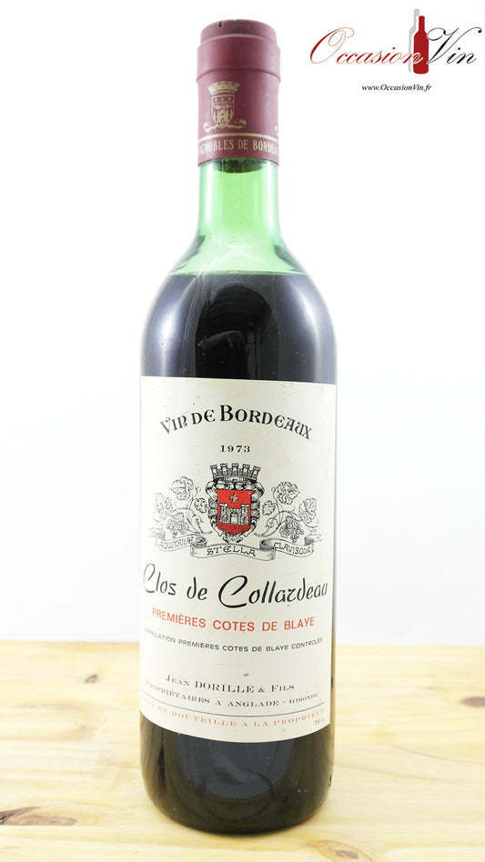 Clos de Collardeau NB Vin 1973
