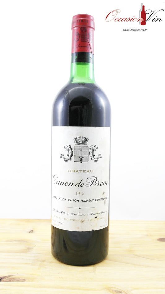 Château Canon de Brem HE Vin 1975