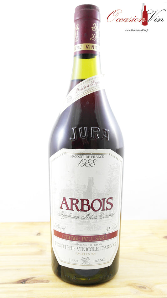 Arbois Fruitière Vinicole d’Arbois Vin 1988