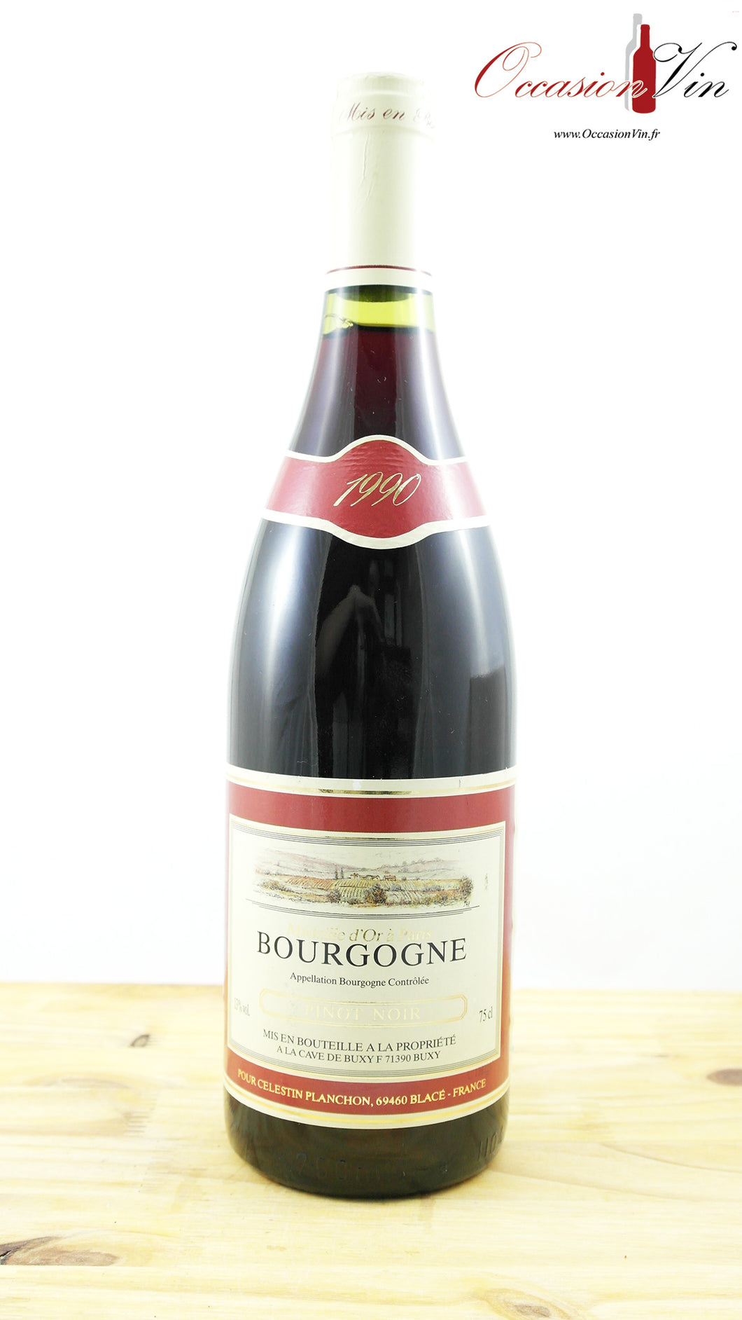 Bourgogne Cave de Buxy Vin 1990
