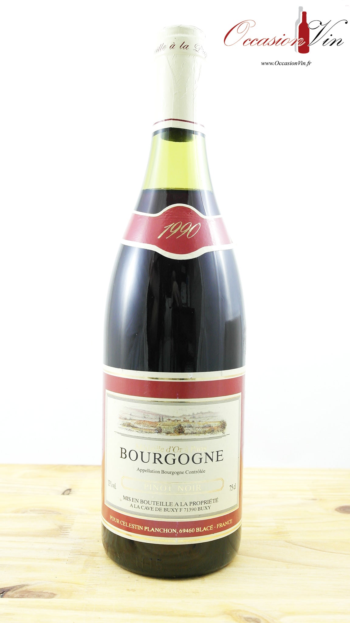 Bourgogne Cave de Buxy NB Vin 1990