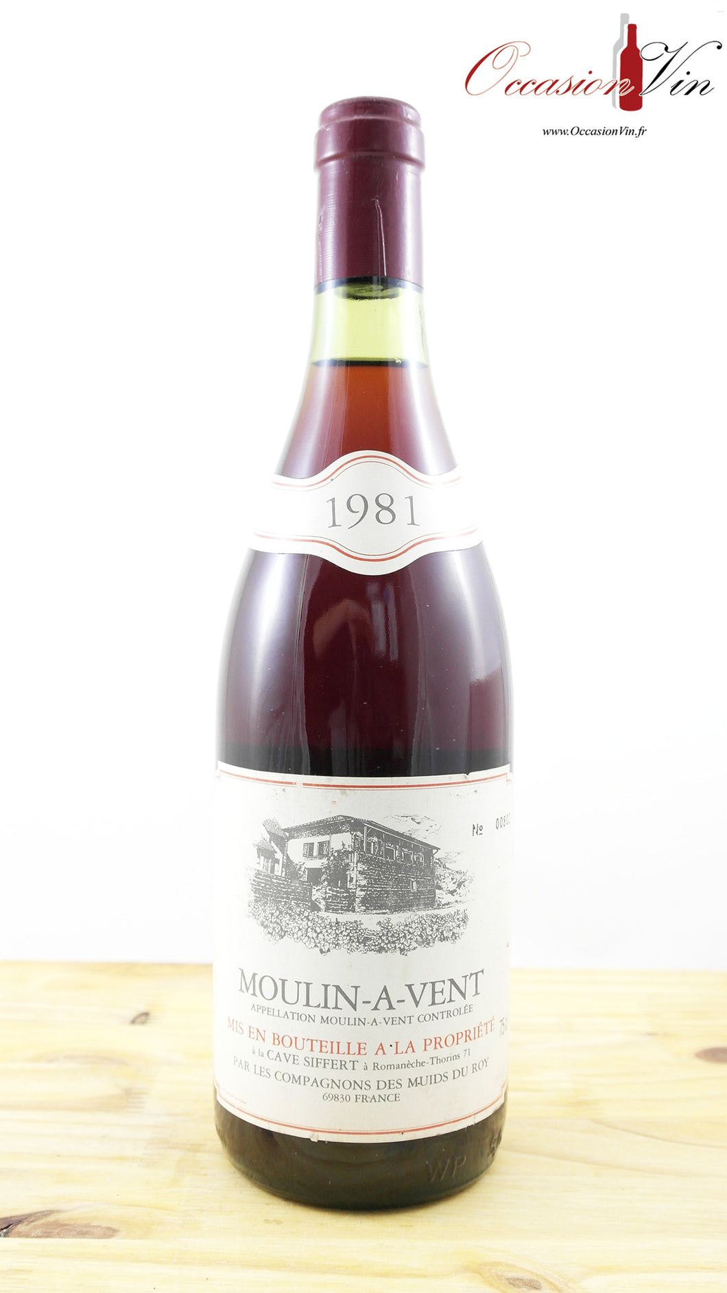 Moulin-A-Vent Les Compagnons des Muids du Roy Vin 1981