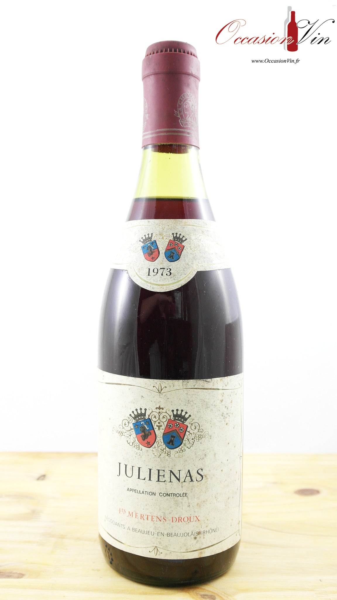 Juliénas Mertens-Droux NB Vin 1973