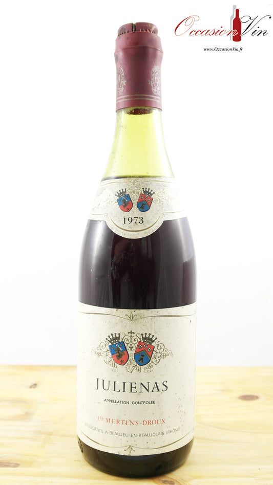 Juliénas Mertens-Droux NB2 Vin 1973