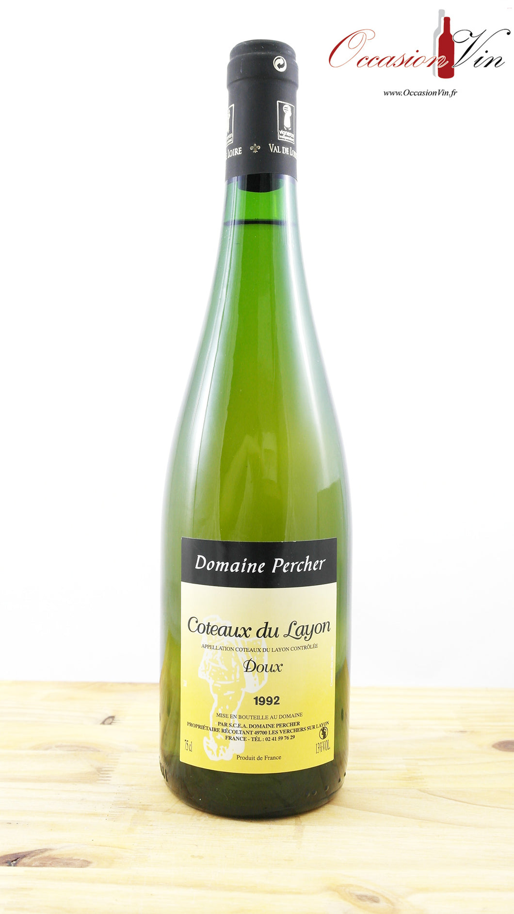 Coteaux du Layon Domaine Percher Vin 1992