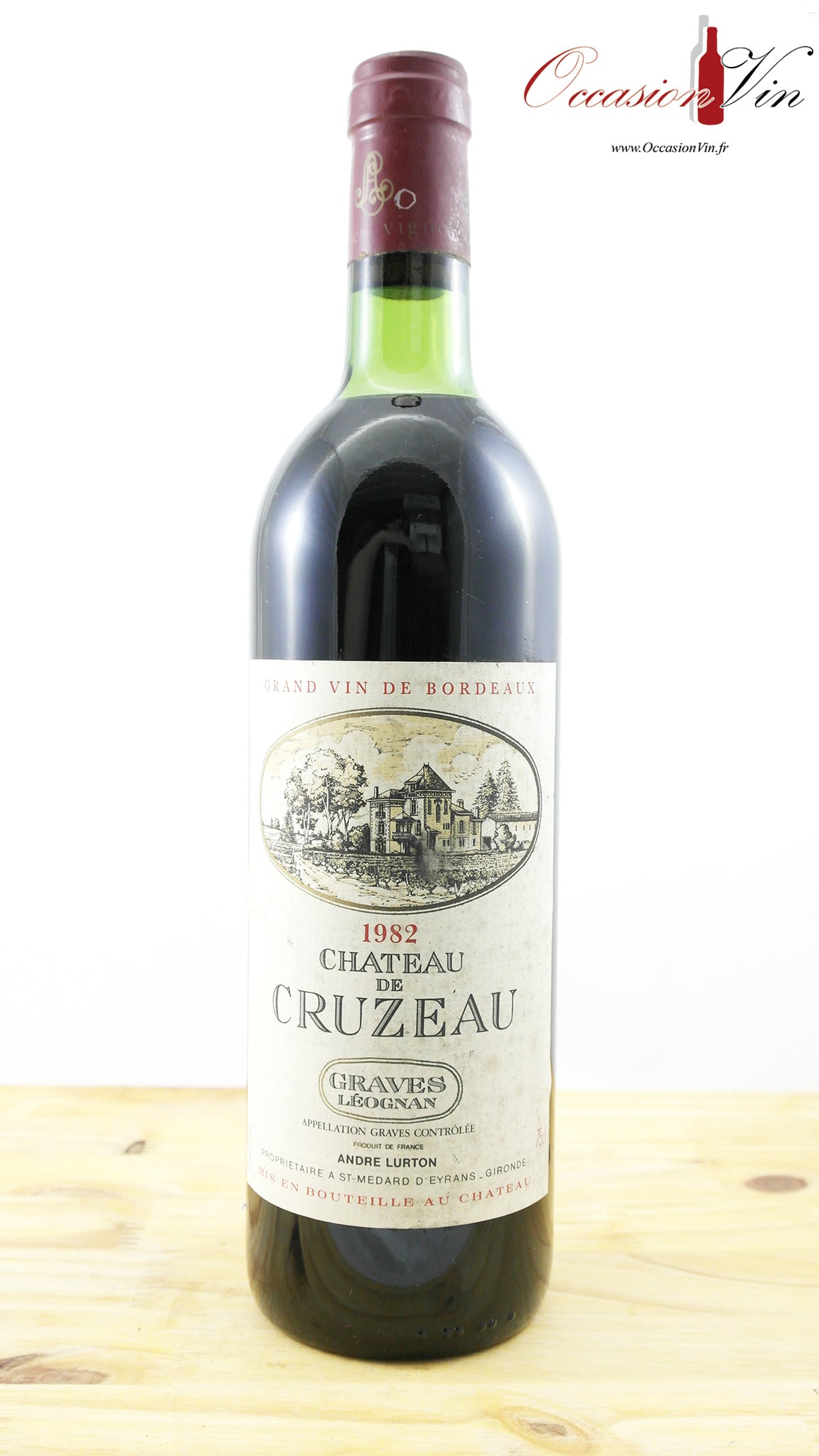 Château de Cruzeau NB Vin 1982