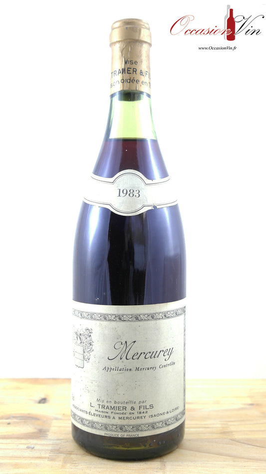 Mercurey Tramier et Fils Vin 1983