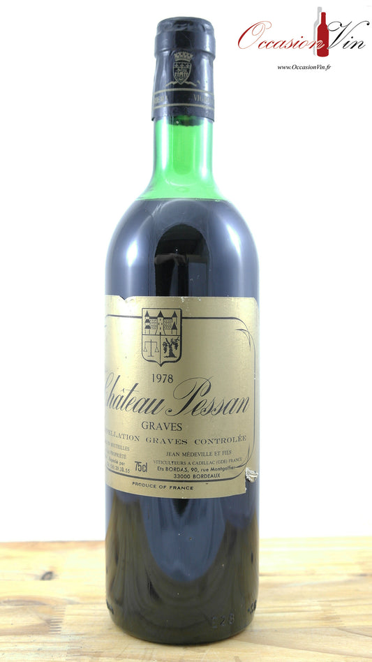 Château Pessan NB Vin 1978