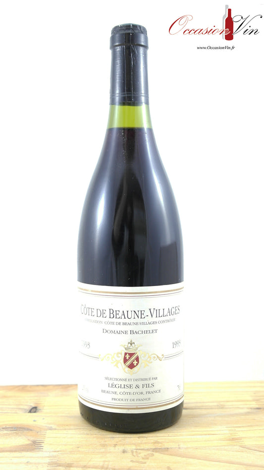 Côte de Beaune-Villages Domaine Bachelet NB Vin 1993