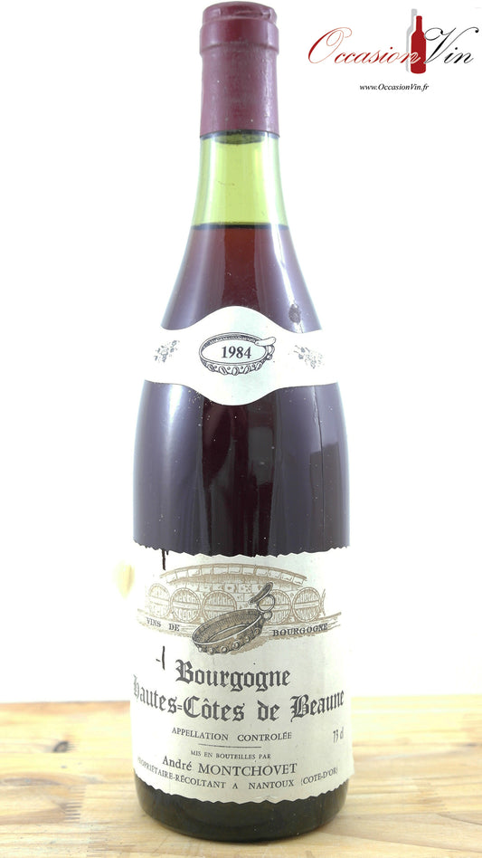 Hautes-Côtes de Beaune André Montchovet ELA Vin 1984