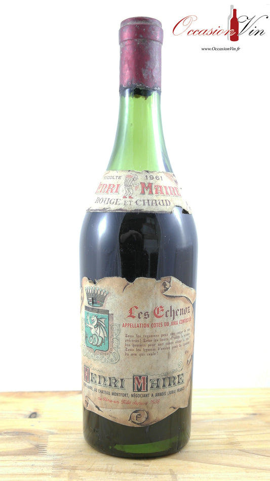 Les Echenoz Henry Maire Vin 1961