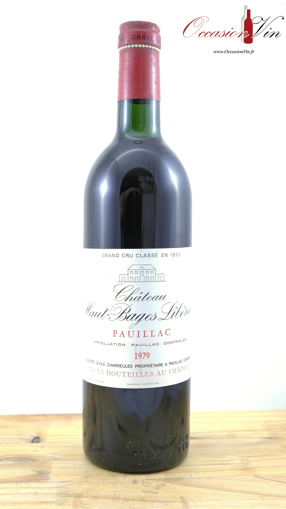 Château Haut-Bages Libéral Vin 1979