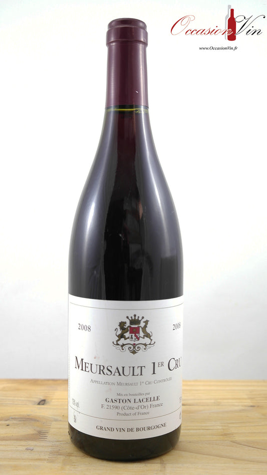 Meursault 1er Cru Gaston Lacelle NB Vin 2008