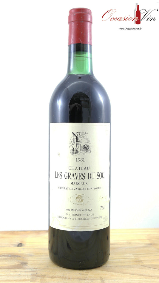 Château Les Graves du Soc Vin 1981