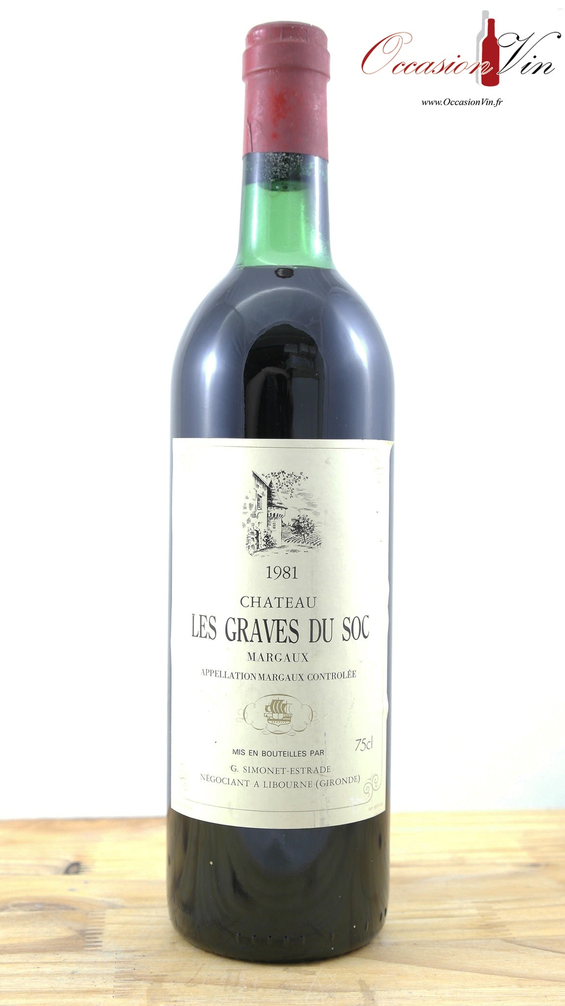 Château Les Graves du Soc CA Vin 1981