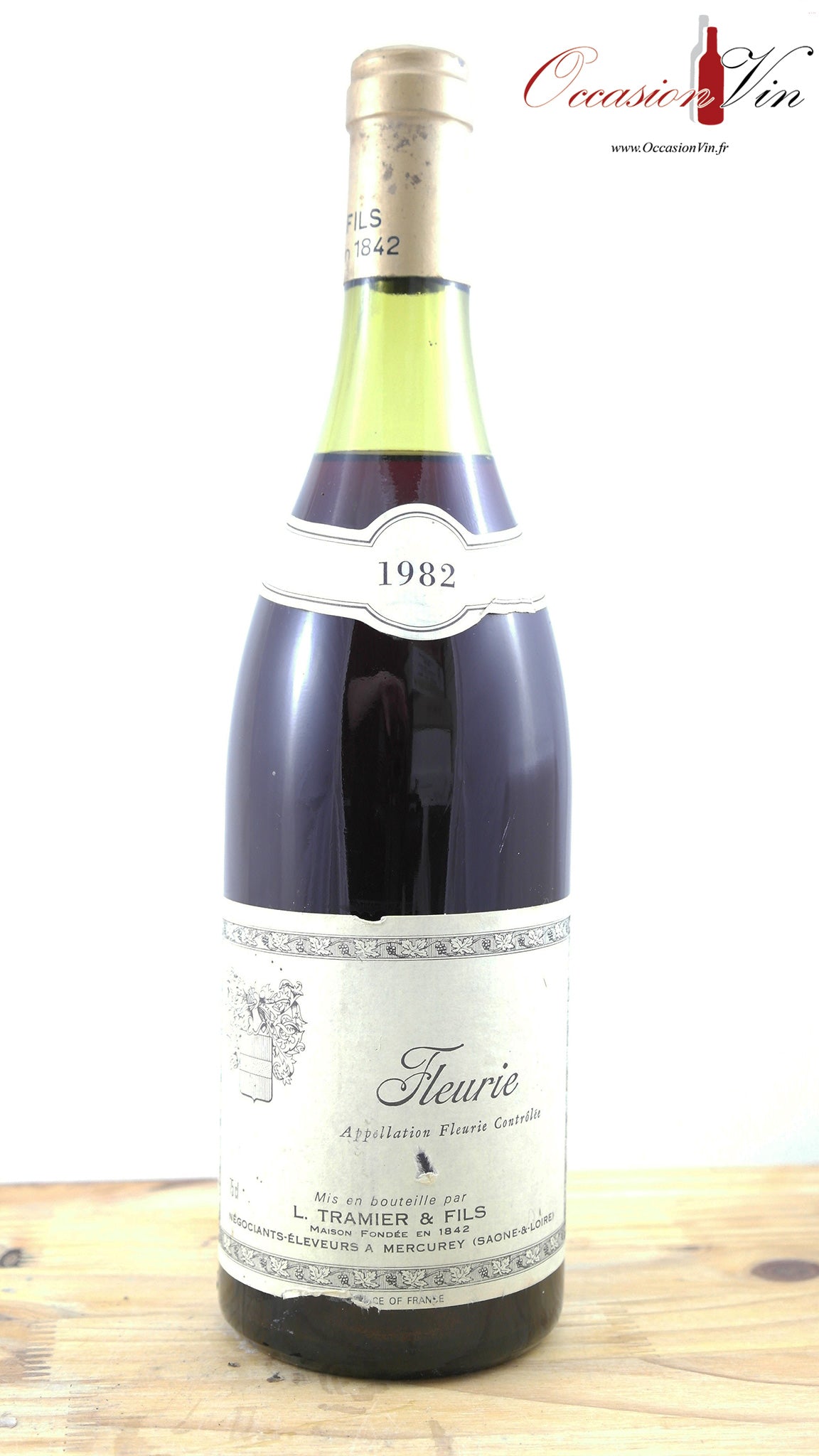 Fleurie L.Tramier et Fils NB Vin 1982