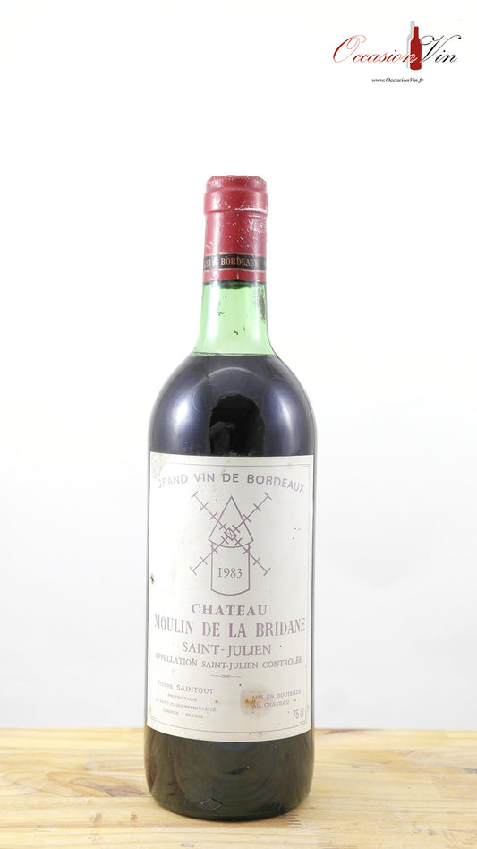 Château Moulin de la Bridane Vin 1983
