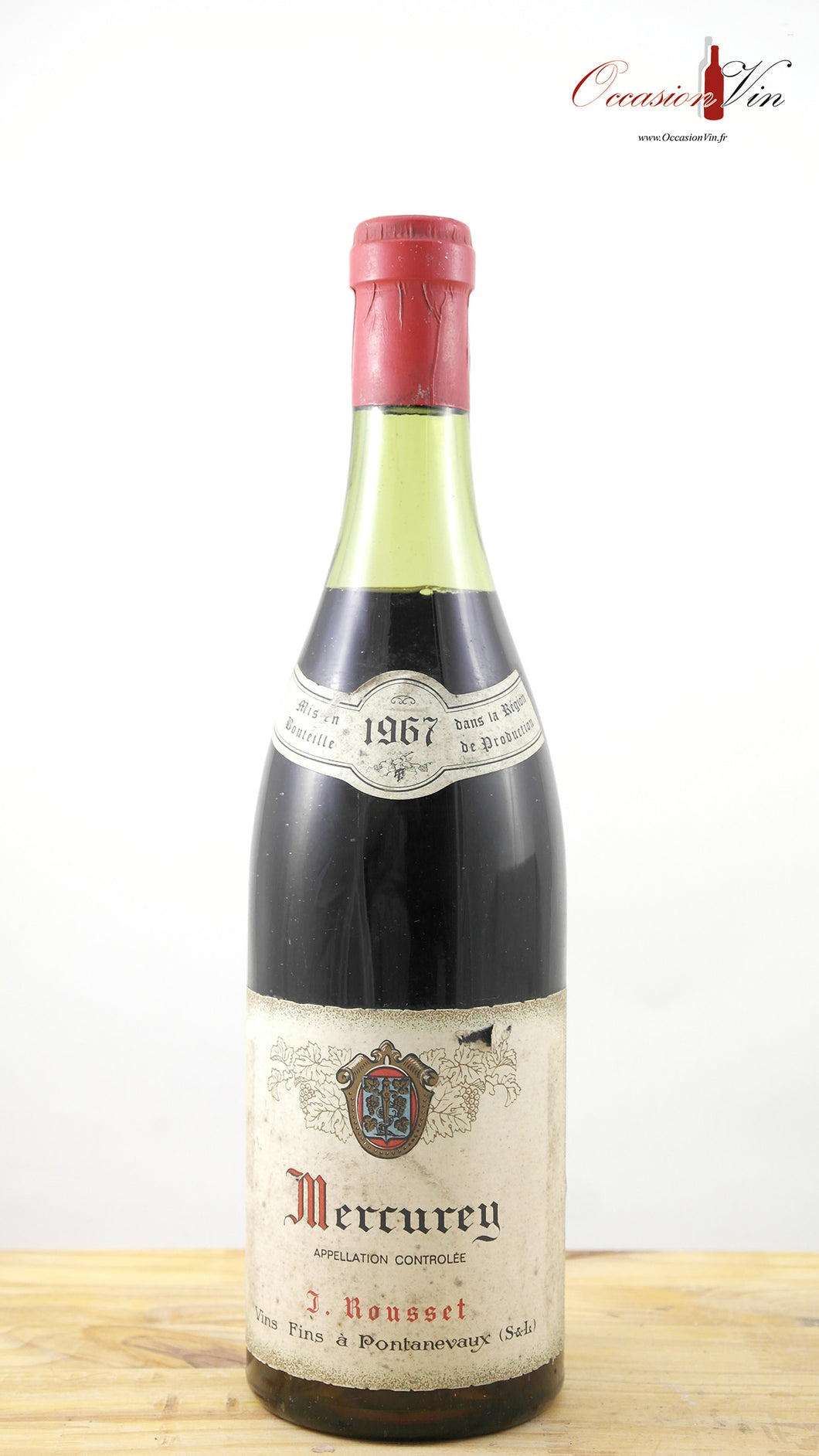 Mercurey J.Rousset Vin 1967