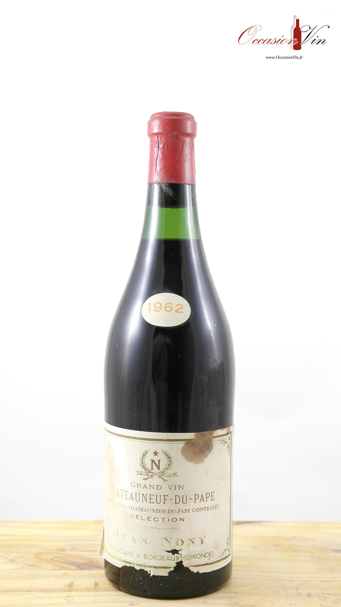 Grand Vin Châteauneuf du Pape  Nony Vin 1962