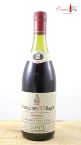 Beaujolais Village Grivelet Père & Fils Vin 1989