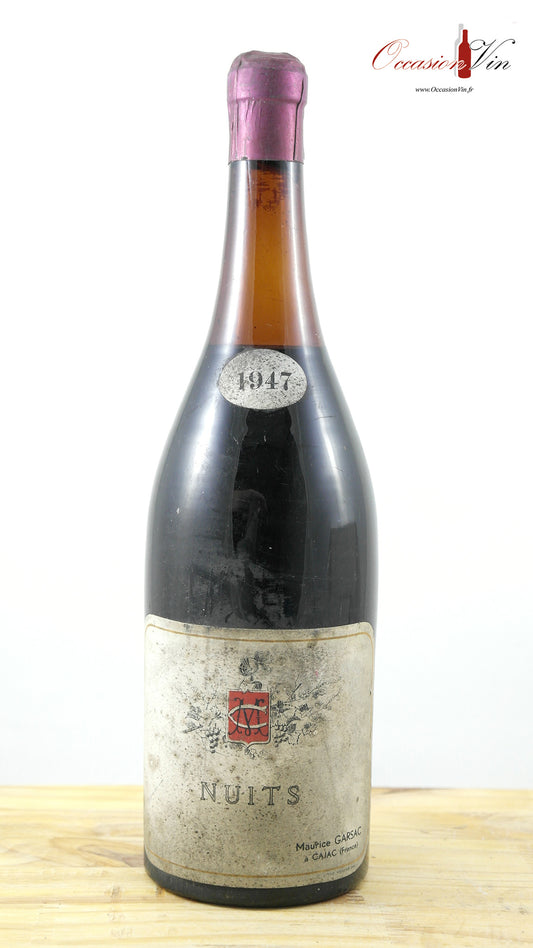 Nuits Maurice Garsac NB2 Vin 1947