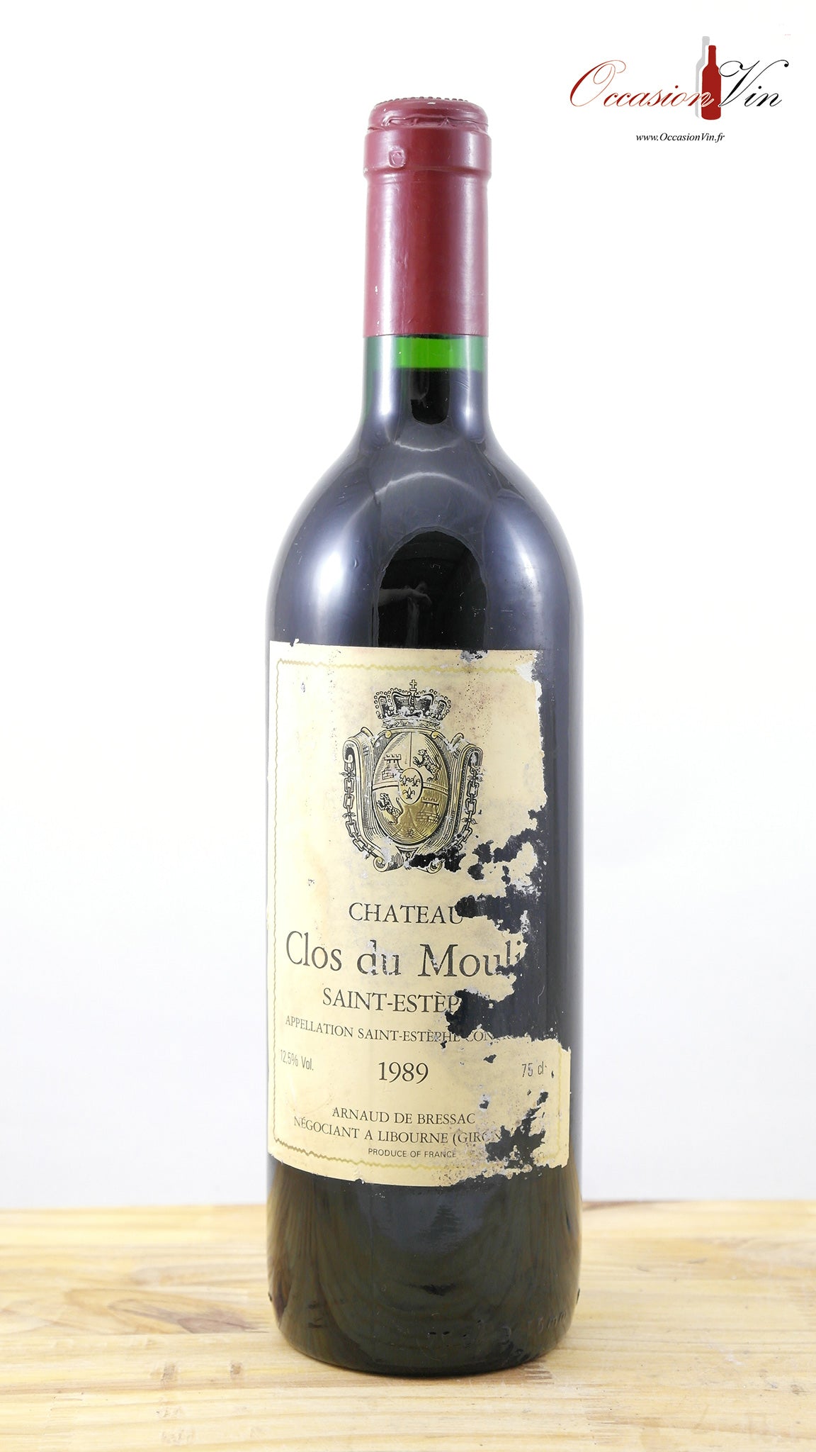 Château Clos du Moulin ETA Vin 1989