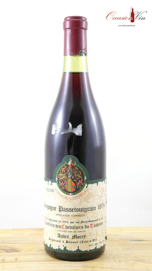 Bourgogne Passetoutgrain André Morey Vin 1974