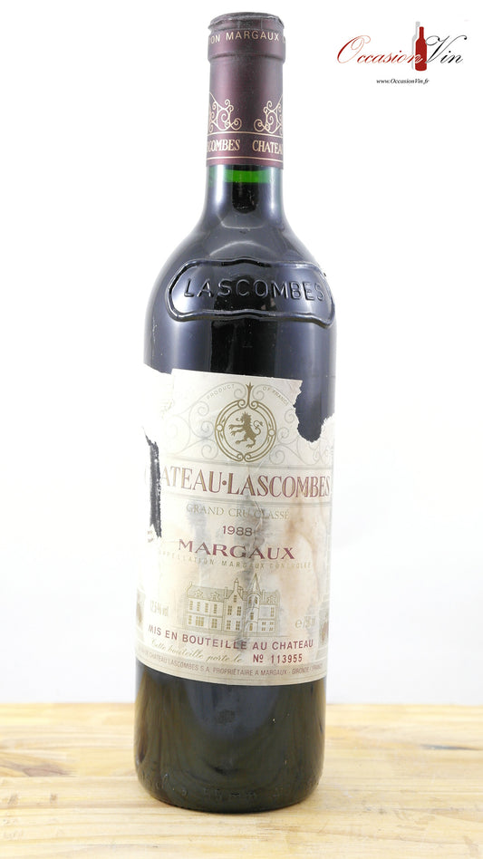 Château Lascombes EDT Vin 1988