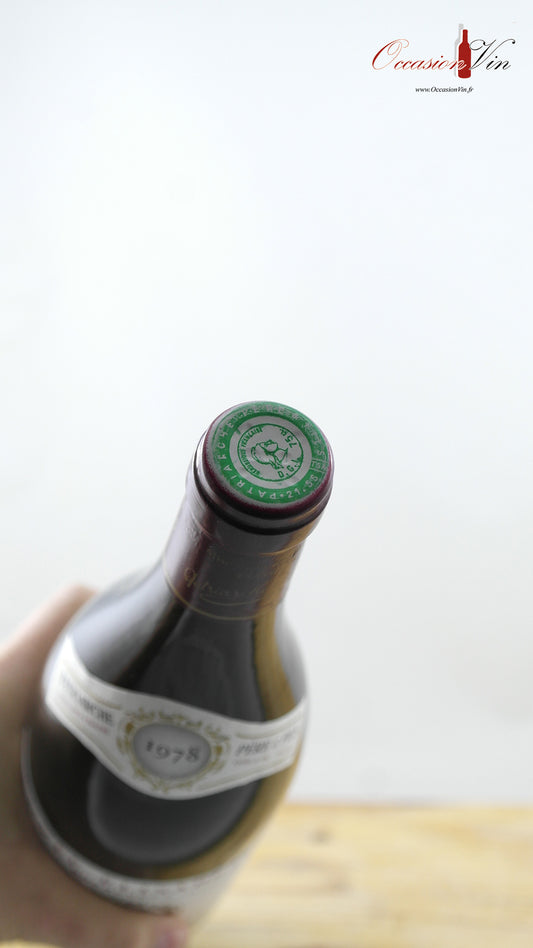 Cuvée Elisabeth Patriarche Vin 1978