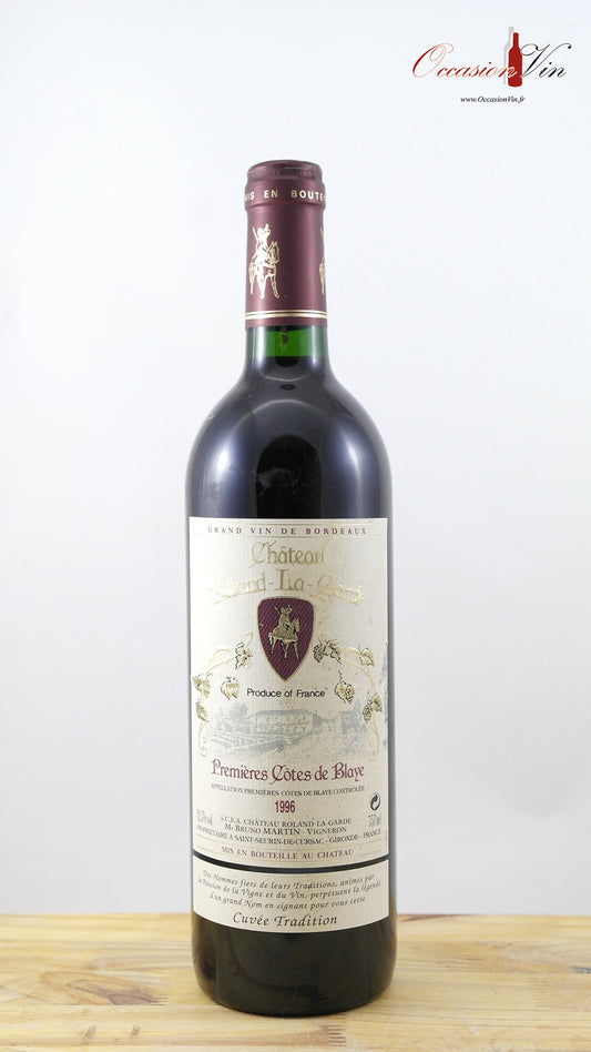 Château Roland-La-Garde ELA Vin 1996