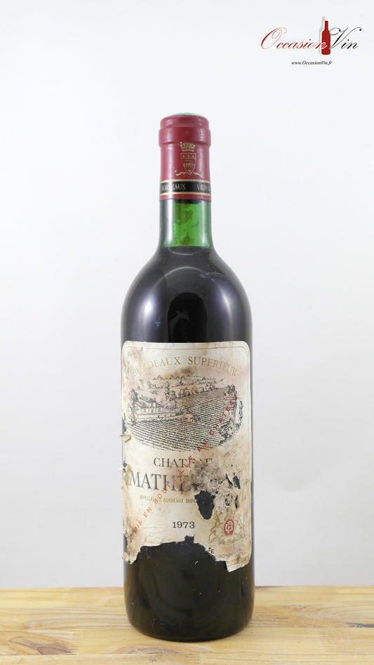 Château Mathereau ETA Vin 1973