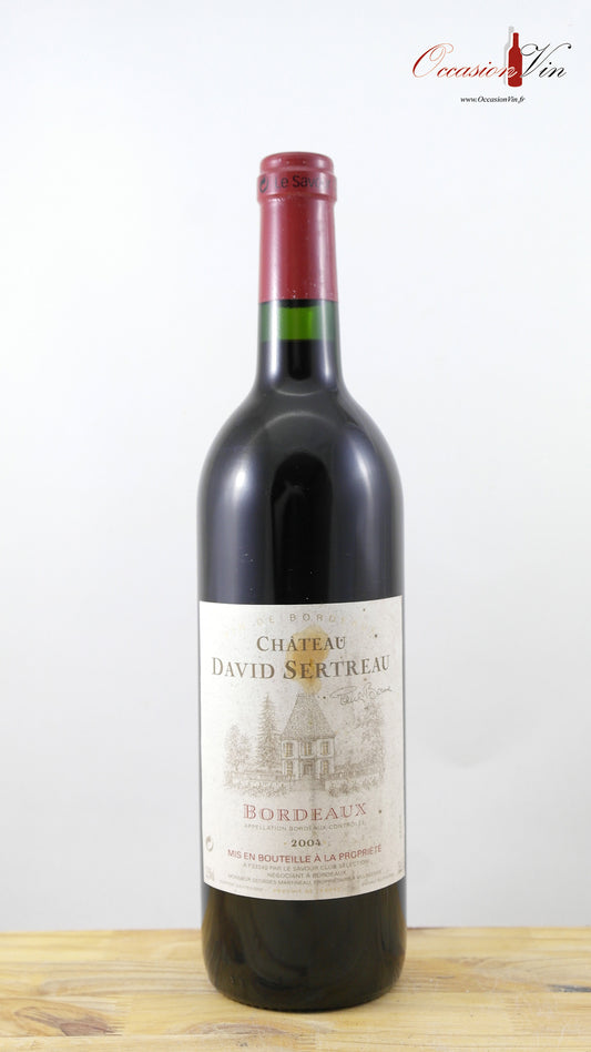 Château David Sertreau EA Vin 2004