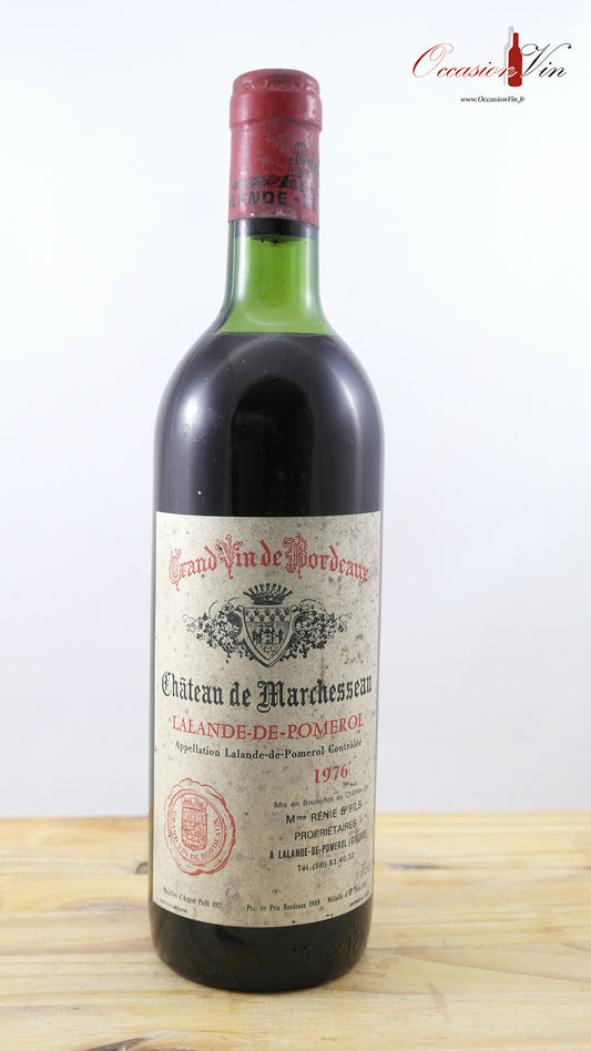 Château de Marchesseau LB Vin 1976