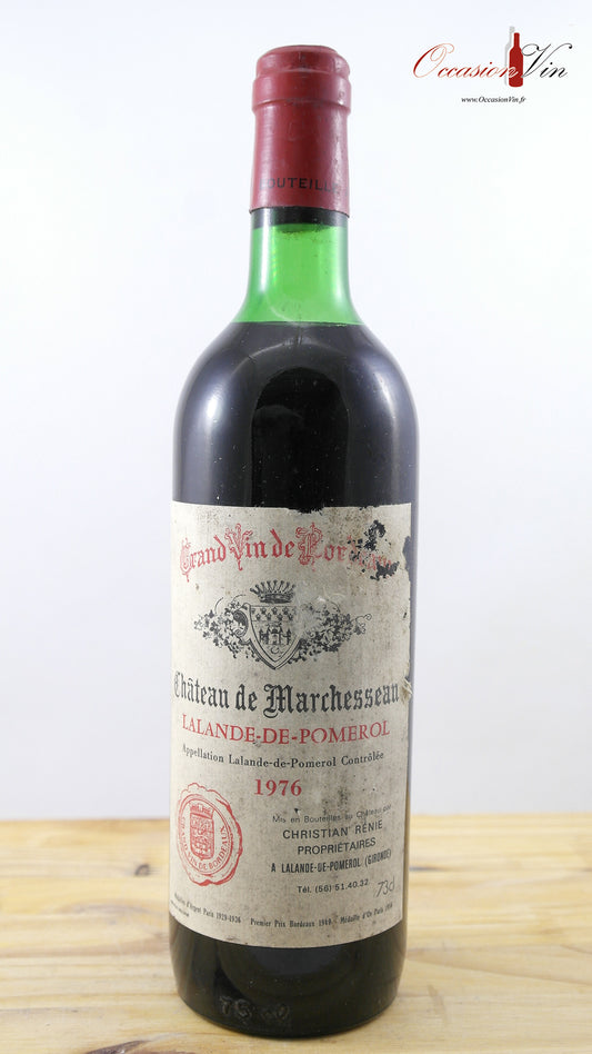 Château de Marchesseau ES Vin 1976