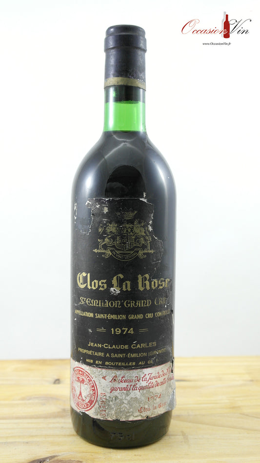 Clos La Rose EA Vin 1974