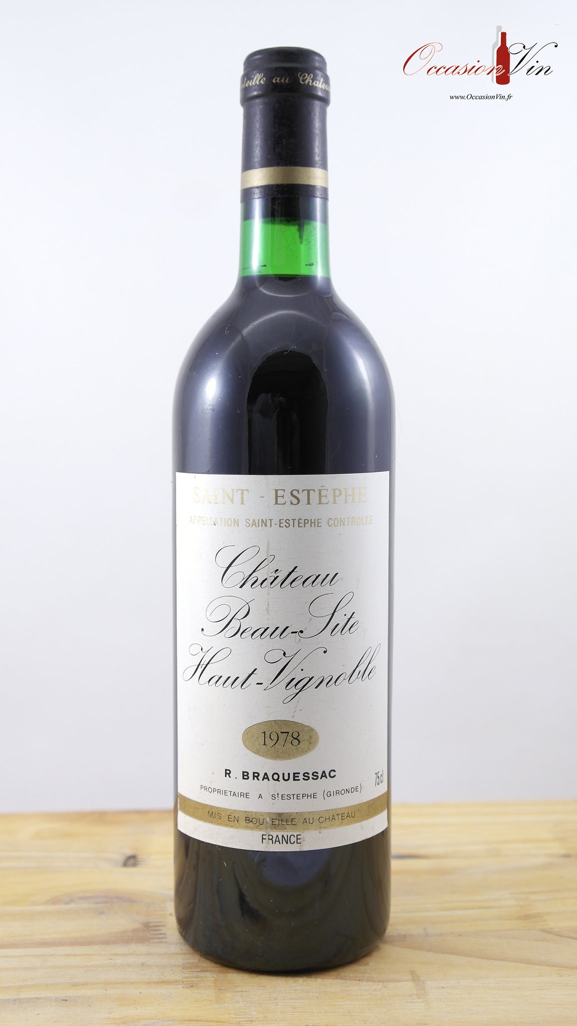 Château Beau-Site Haut-Vignoble Vin 1978