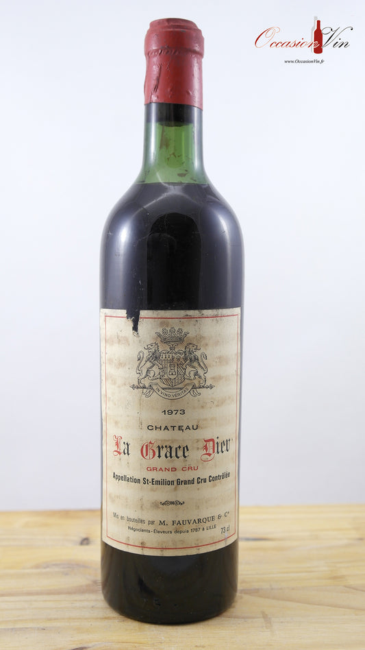 Château La Grace Dieu ELA Vin 1973