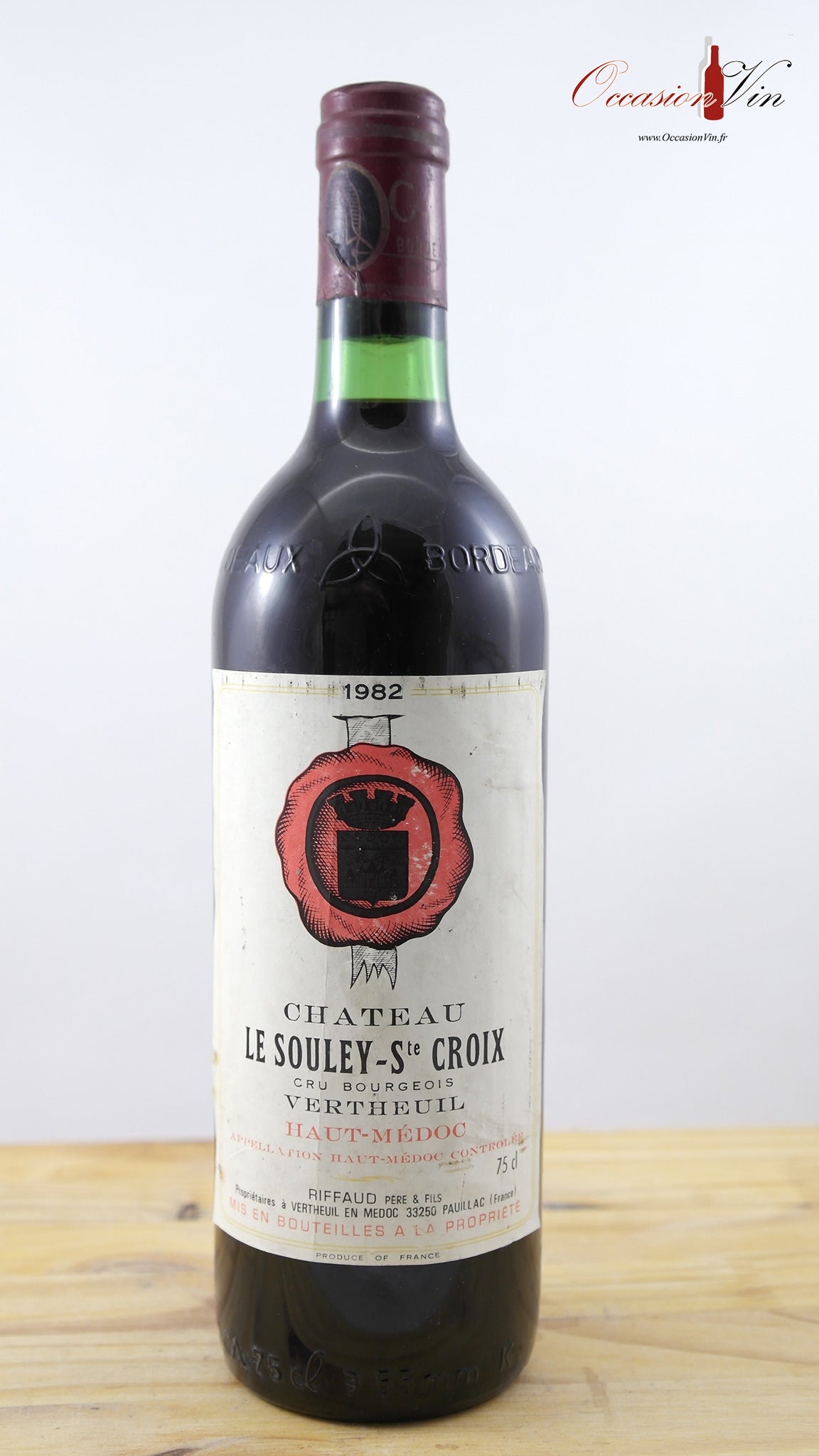 Château Le Souley Sainte Croix Vin 1982