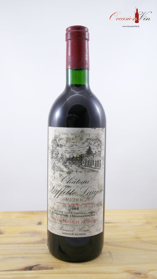 Château Laffitte Laujac Vin 1985