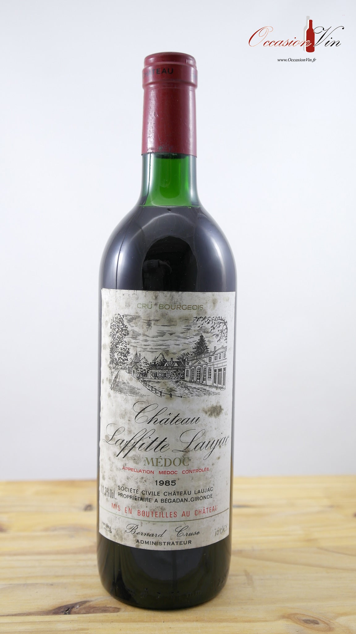 Château Laffitte Laujac TLB Vin 1985