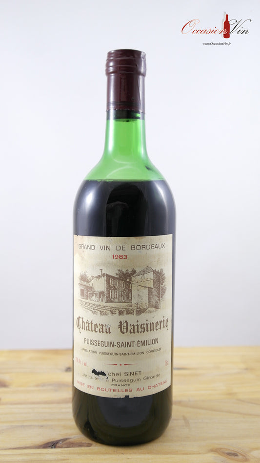 Château Vaisinerie Vin 1983