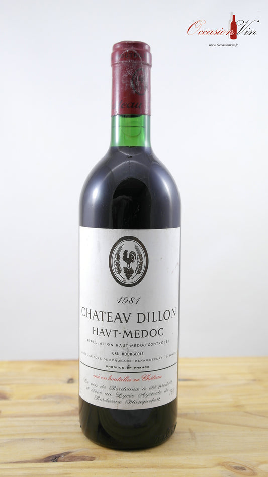 Château Dillon Vin 1981