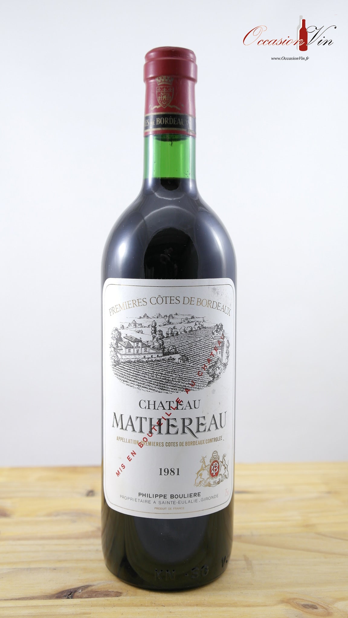 Château Mathereau ELA Vin 1981