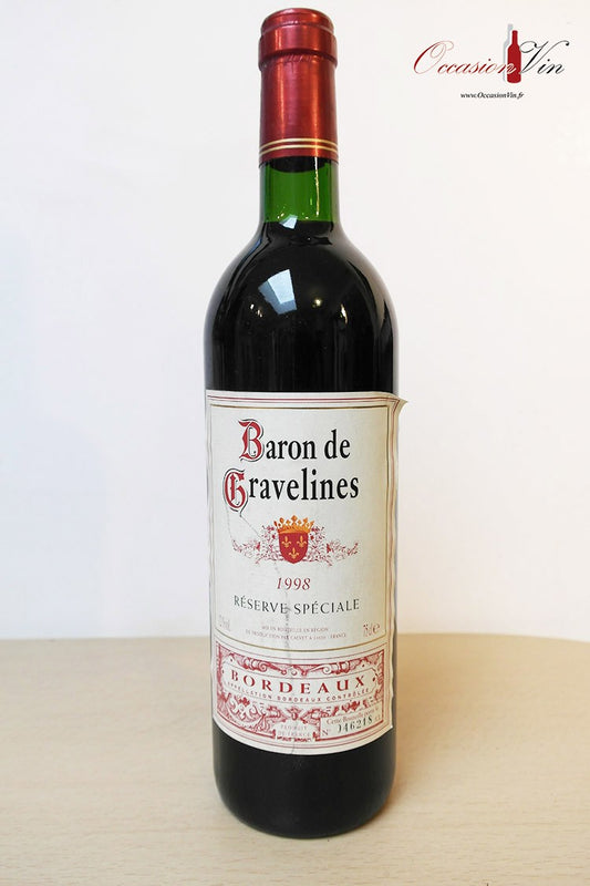Baron de Gravelines Vin 1998