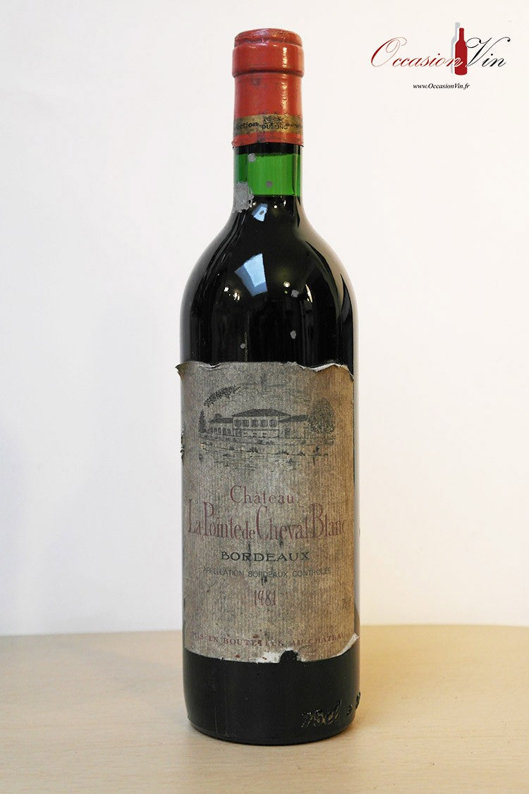 Château la Pointe de Cheval Blanc Vin 1981