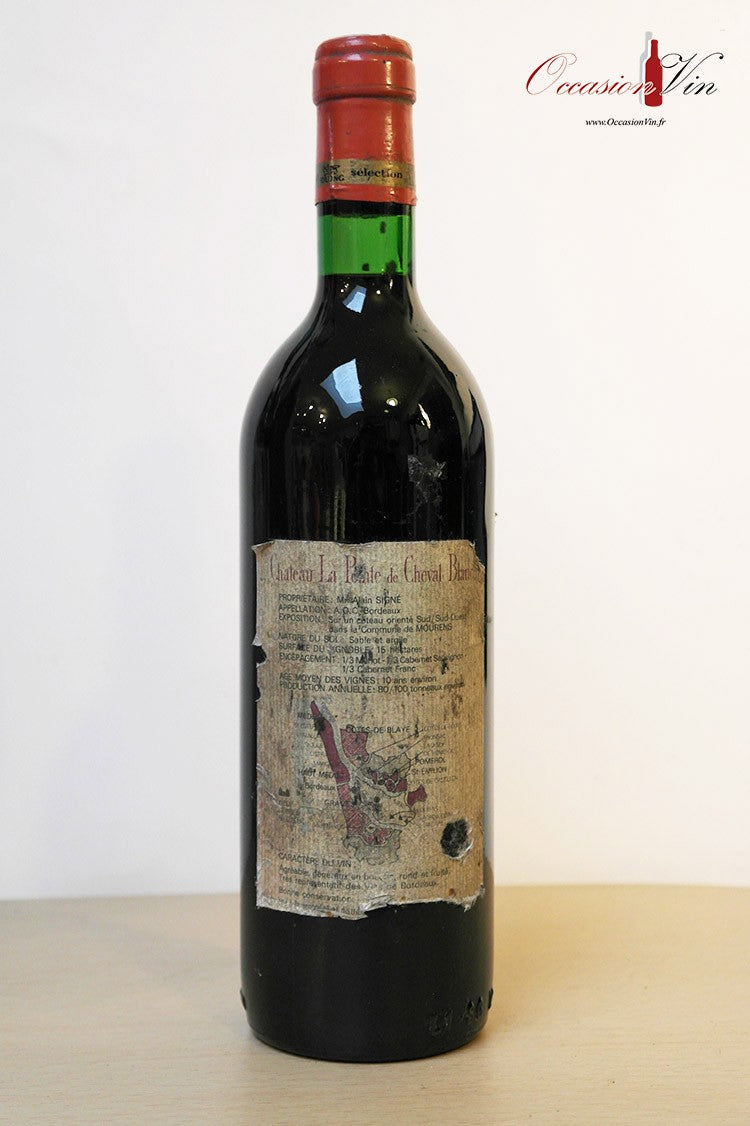 Château la Pointe de Cheval Blanc Vin 1981