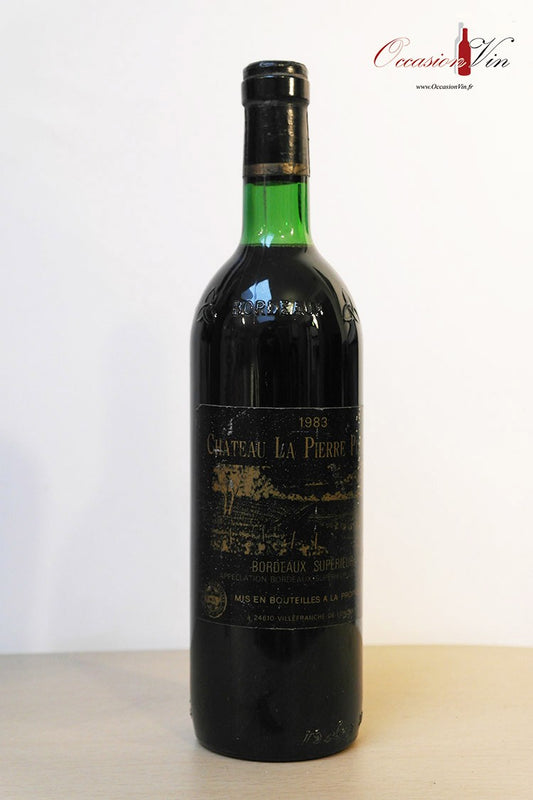 Château La Pierre Plantée Vin 1983