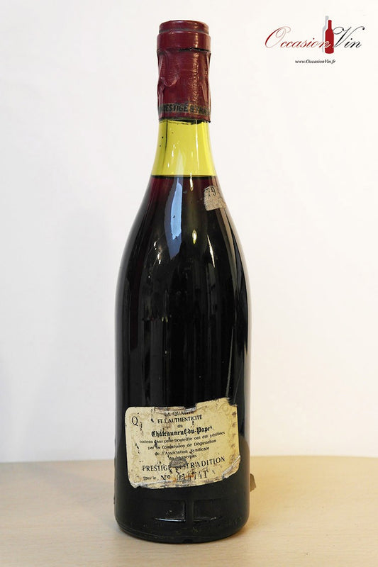 Cuvée des Sommeliers Vin 1979