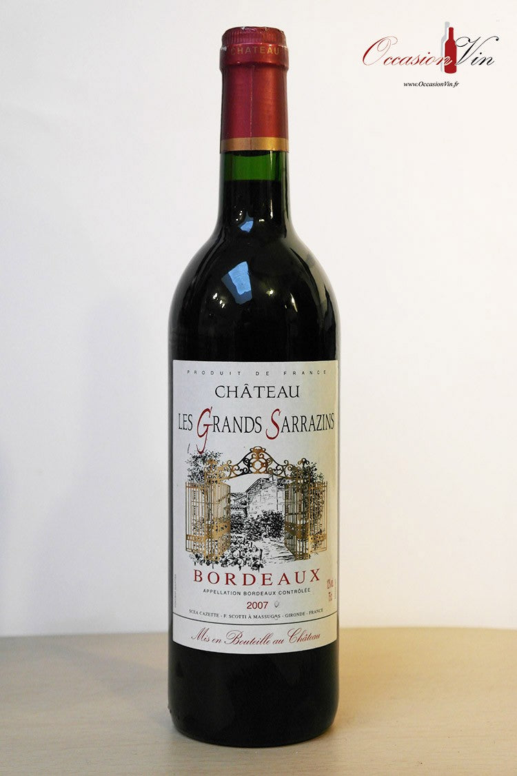 Château les Grands Sarrazins Vin 2007